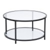 Neka - Round Glass Coffee Table (in-store pickup only) - Magasins Hart | Hart Stores