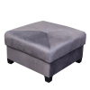 Velvet Ottoman with Legs (in-store pickup) - Magasins Hart | Hart Stores