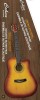 41in Wooden Guitar With Amplifier And Accesory Pack 