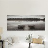 Canvas 60x150 Dock Double Grey