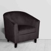 Atelier Du Nord - Velvet Tub Accent Chair