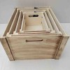 ATELIER DU NORD - WOOD STORAGE CRATE LIGHT BURN