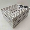 ATELIER DU NORD - WOOD STORAGE CRATE WHITE WASH