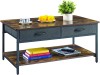 Atelier du Nord - RUSTIC COFFEE TABLE WITH DRAWERS