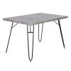 Atelier Du Nord - Baden Dining Table With Metal Frame