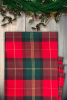 TABLECLOTH CT LUREX PLAID 