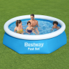 Bestwat - 8feet x 24in/2.44m x 61cm Pool Set