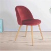 Atelier du Nord - PREMIUM VELVET PADDED DINING CHAIR