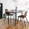 Dining Table Clinton Steel Frame W/MDF Top Extendable