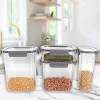 A LA CUISINE - 4PCS AIRTIGHT PLASTIC CONTAINER SET WITH LID