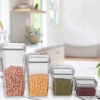 A LA CUISINE - 4PCS AIRTIGHT PLASTIC CONTAINER SET WITH LID