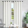 Lauren Taylor ALBA Striped Jacquard Curtains