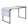 COMPUTER/OFFICE DESK DEMBE WHITE/BLACK 1
