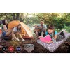 FOAM BED FOLDABLE SINGLE PRINTED ASST