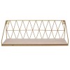 Gold metal Shelf