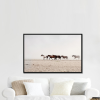 Horses Framed Canvas 75*115