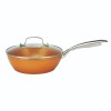 MASSIMO - Copper deep frying pan with lid