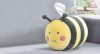 KIDS CUSHION BUMBLE BEE PLUSH NOVELTY