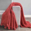 Lauren Taylor- Sherpa Throw with Poms