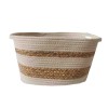Lauren Taylor-Rectangle 2 Tone Rope Basket