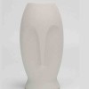 Lauren Taylor - White Ceramic Face Vase