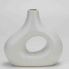 Lauren Taylor - White Ceramic Torus Vase