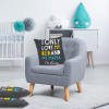 LAUREN TAYLOR - Love my mama, suedine cushion