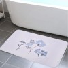 Florance - Memory Foam Bath Mat 20x30 Blue