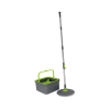 CLEANING MOP AND BUCKET SET GREEN1