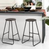 ATELIER DU NORD - MORAG Bar-Stools With Metal Frame