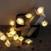 Floral 16pc White Led