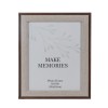 White Linen Photo Frame