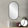 Mirror Oval Aluminum