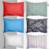 Studio 707- T150 Printed/solid Colour Cotton Pillow Case	