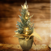 XMAS PINE TREE W/SNOW 10LED 40CM