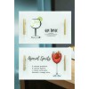 PARTY TRAY GIN / APEROL 40*25*4 CM ASST.