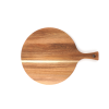 ROUND ACACIA WOOD SERVING BOARD