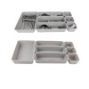 Drawer Organizer Box Grey 7pcs