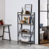 Stark - Accent 4 Tier Shelf Unit Metal Frame & Grey Board