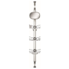 Artika Neptune Extendable Shower Caddy with 1 Mirror