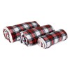 STEWART Velour/Sherpa Throw