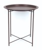 STUDIO 707- ASSORTED METAL SIDE TABLE