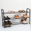 Shoe Rack Extendable Black