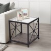 Atelier du Nord | Shape - Industrial Square Side End Accent Table