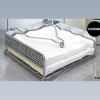 Chrome Tissue Holder With Fake Diamond Decoration