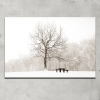 Winter Scene Tree Canvas 60X90