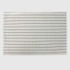 PLACEMAT PK 4 WHT STRIPE CHECKERED 30X45