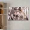wolf canvas