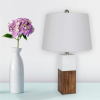 LAUREN TAYLOR - Wood-Look Table Lamp