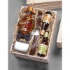 WOOD STORAGE CRATE-WHITE WASH